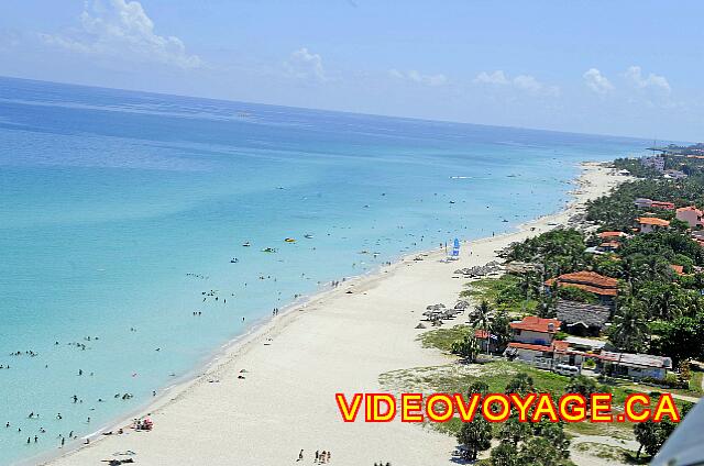 Cuba Varadero Starfish Cuatro Palmas Una larga playa al este.