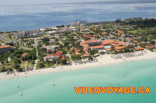 Cuba Varadero Starfish Cuatro Palmas Una vista aérea del hotel situado en el comienzo Cuatro Palmas Varadero.