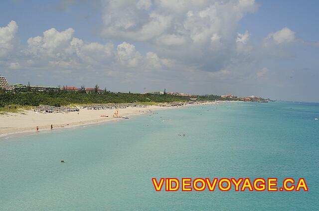 Cuba Varadero Royalton Hicacos Resort And Spa The beach allows walks a few minutes in 2 directions.