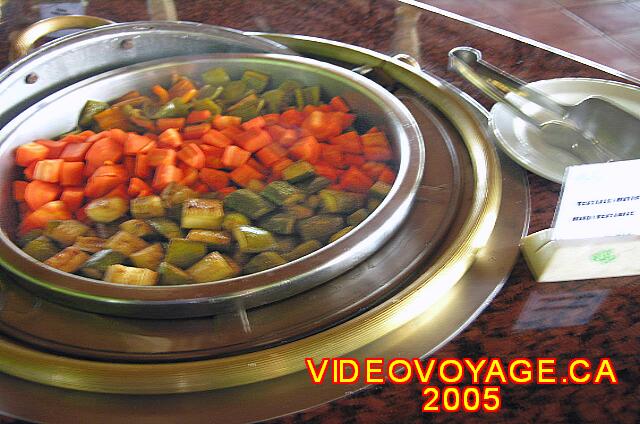 Cuba Varadero Royalton Hicacos Resort And Spa Hot vegetables.