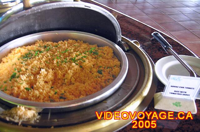 Cuba Varadero Royalton Hicacos Resort And Spa Rice with tomatoes.