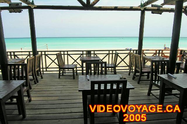 Cuba Varadero Royalton Hicacos Resort And Spa The restaurant on the beach El Viejo y el Mar on day.