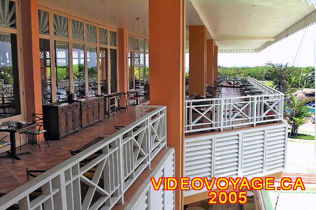 Cuba Varadero Royalton Hicacos Resort And Spa The terrace of the Hicacos buffet restaurant.