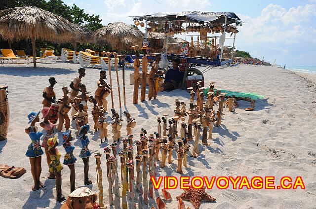 Cuba Varadero Iberostar Varadero Buying souvenir on the beach.