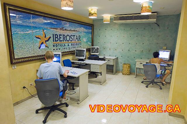 Cuba Varadero Iberostar Varadero The internet room is air conditioned.