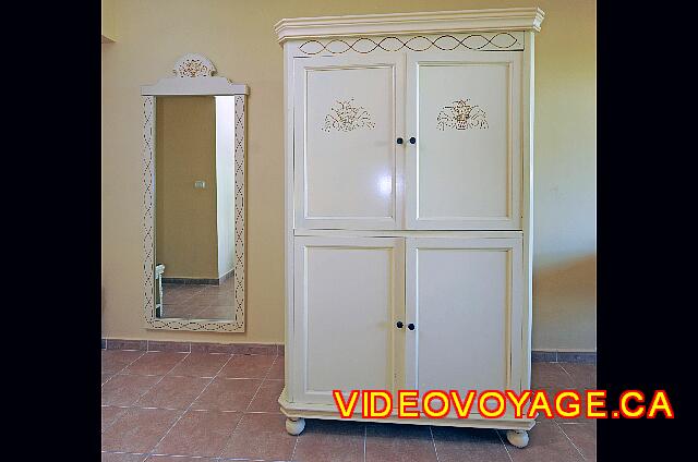 Cuba Varadero Iberostar Varadero The cabinet that houses the TV and refrigerator.