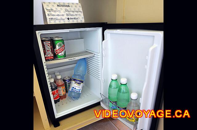 Cuba Varadero Iberostar Varadero The inside of the refrigerator well stocked enough ...