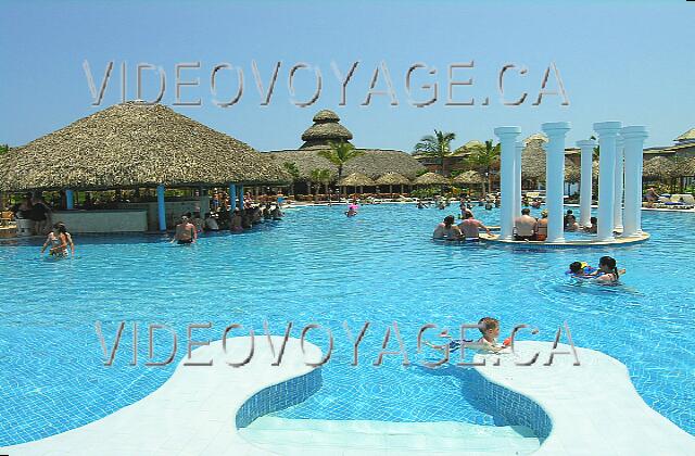 Cuba Varadero Iberostar Varadero An entry in the pool near the pool bar and Jacuzzi.