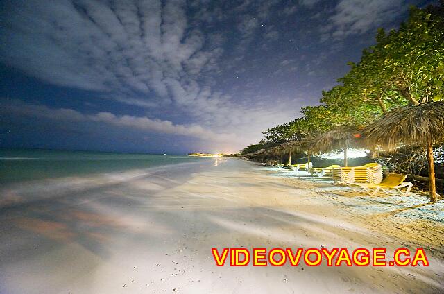 Cuba Varadero Iberostar Varadero Une très belle vue de la plage la nuit en mai 2009 avant que la plage soit reconstruite.