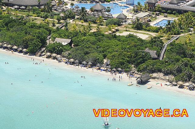 Cuba Varadero Iberostar Varadero Avant juillet 2009, la plage était peu profonde à l'ouest du site depuis près de 2 ans.