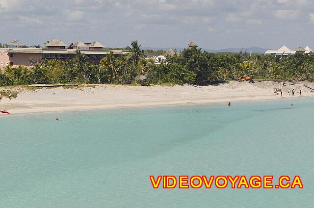 Cuba Varadero Iberostar Varadero La plage reconstruite, beaucoup plus profonde.