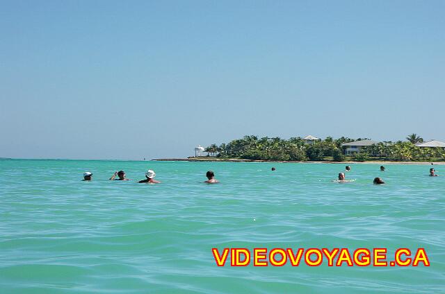 Cuba Varadero Iberostar Varadero A gentle slope into the sea allows you to walk a good distance into the sea.