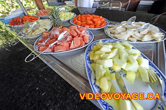 Cuba Varadero Iberostar Varadero Si vous préférez des fruits comme collation en après-midi sur le bord de la plage.