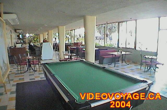 Cuba Varadero International Otra mesa de billar en el panorama snack-bar en 2004.