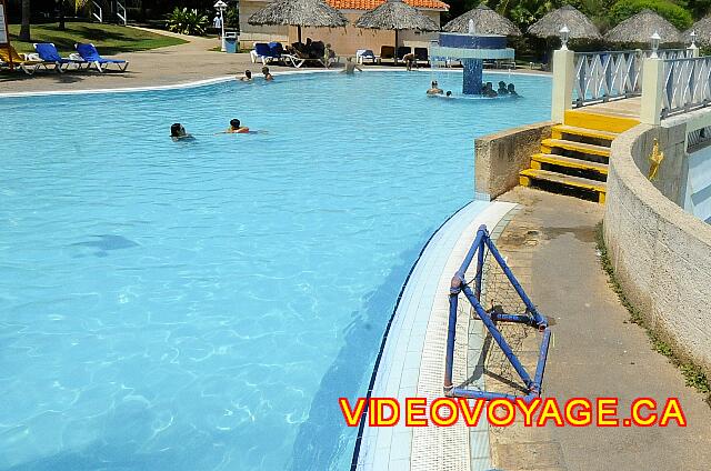 Cuba Varadero Hotel Club Kawama Un des filets de waterpolo dans la piscine.