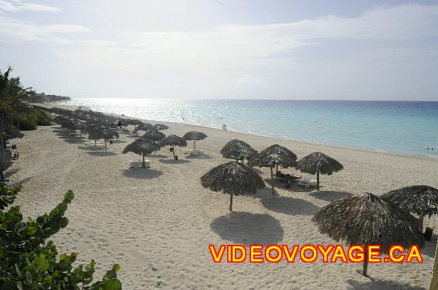 Cuba Varadero Hotel Club Kawama A l'autre extrémité de la deuxième partie, une plage déserte.