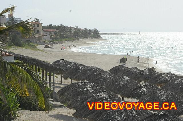 Cuba Varadero Hotel Club Kawama Nous pouvons voir la fin de la plage à l'hôtel Puntarena.