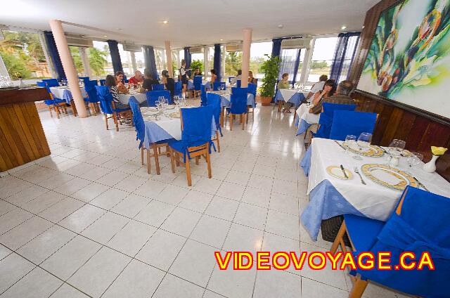 Cuba Varadero Hotel Club Kawama The main dining room with a canal view.