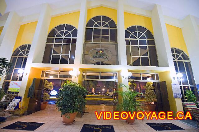Cuba Varadero Hotel Club Kawama A l'intérieur du Lobby le soir.