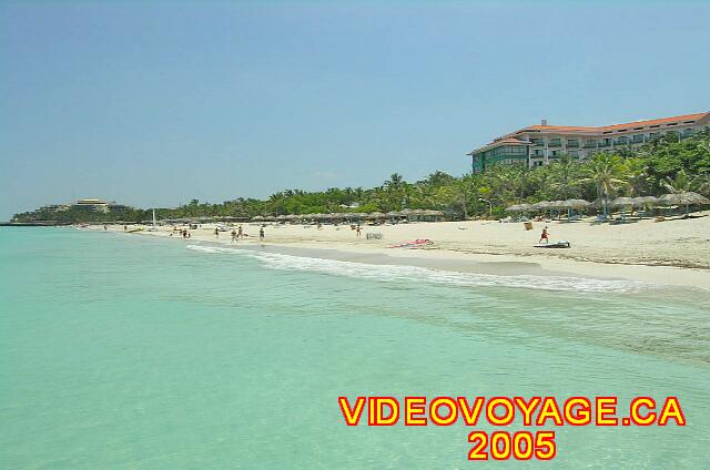 Cuba Varadero Las Americas As many palapas and loungers in 2005.