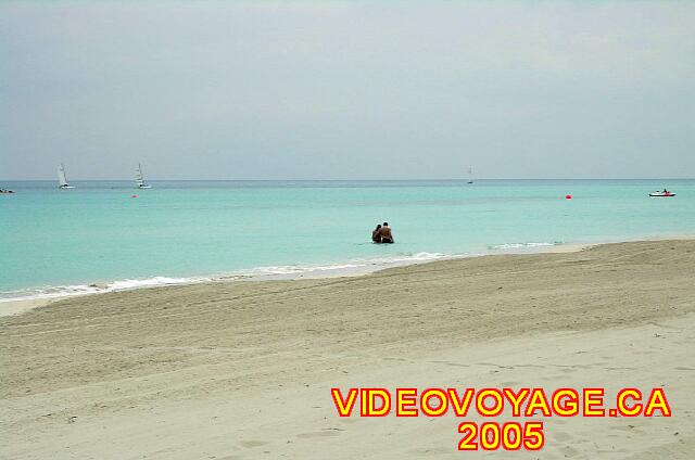 Cuba Varadero Las Americas A gentle slope into the ocean allows to go up to 150 meters from the water's edge.