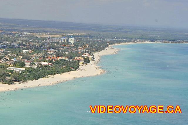 Cuba Varadero Club Los Delfines Vers l'ouest toujours... une très longue marche.