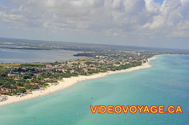 Cuba Varadero Club Los Delfines Vous pouvez marcher plusieurs kilomètres sur la plage vers l'ouest.