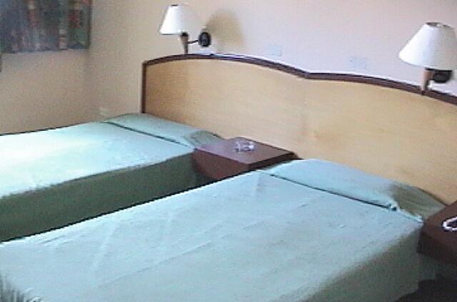 Cuba Varadero Mar del Sur A room with two beds. The air conditioning in the room directly.