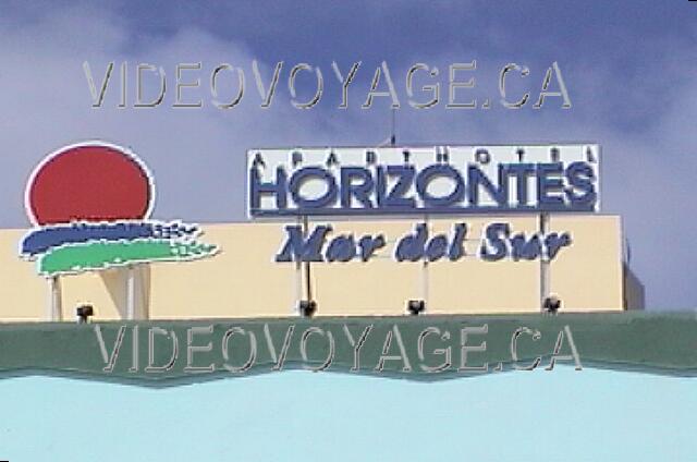 Cuba Varadero Mar del Sur L'affiche de l'hôtel, annoncé comme APARTHOTEL.