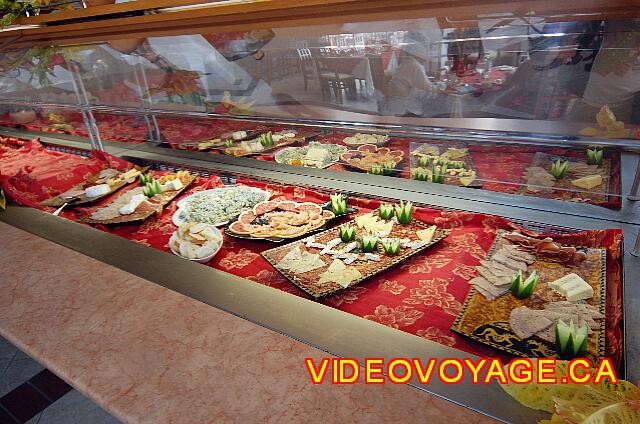 Cuba Varadero Blau Marina Varadero Cheeses, cold meats, salads, ...