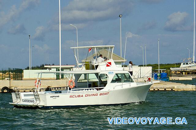 Cuba Varadero Melia Marina Varadero Étant à la marina, les excursions de plongé sous-marine sont facilement accessibles.