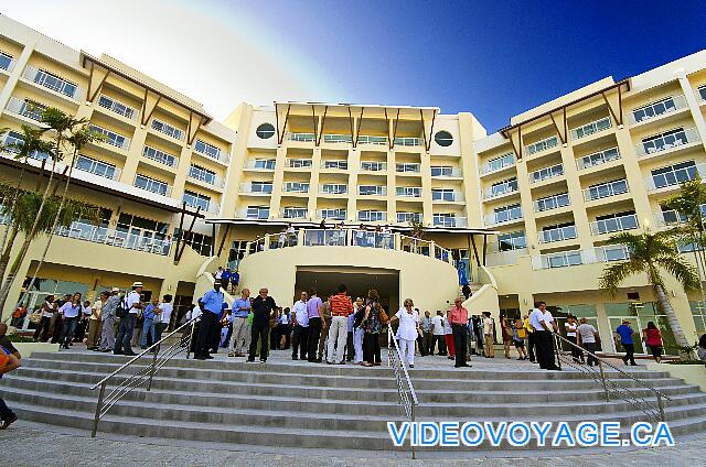 Cuba Varadero Melia Marina Varadero L'arrière de l'hôtel lors de l'inauguration de l'hôtel.