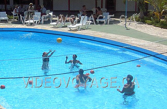 Cuba Varadero Oasis Islazul A game of volleyball in the pool.