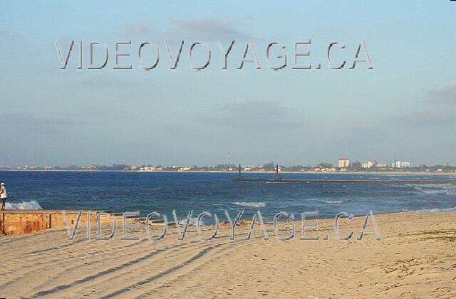 Cuba Varadero Oasis Islazul On the beach, a view of Varadero and the entrance of the Kawama Channel.