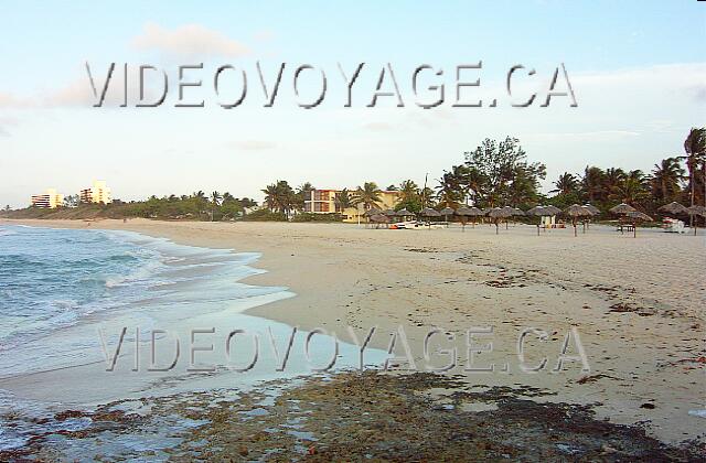 Cuba Varadero Oasis Islazul El comienzo de la playa donde se puede nadar.