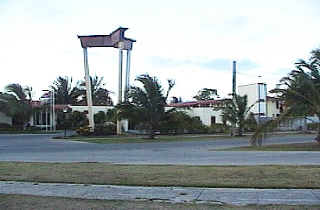 Cuba Varadero Oasis Islazul The front of the hotel.