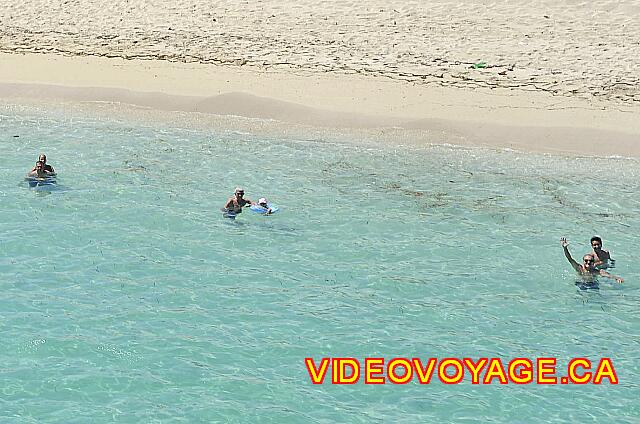 Cuba Varadero Oasis Islazul Bathers at 20 meters from the edge have water shoulders.