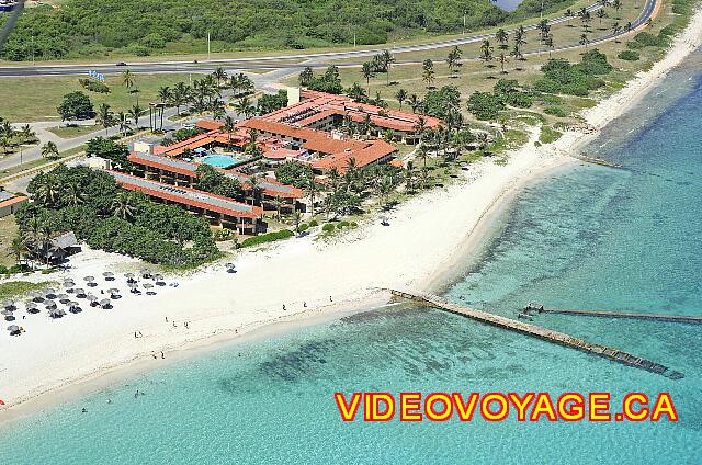 Cuba Varadero Oasis Islazul Outside the hotel, there are platforms that were used for mooring boats of rich Americans in the 1950s.