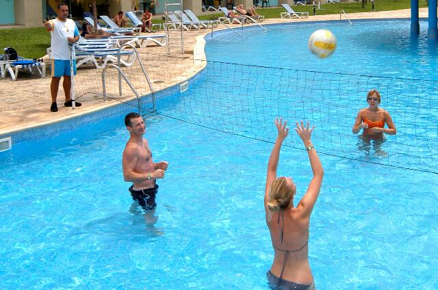Cuba Varadero Bellevue Palma Real Des activités dans la piscine.