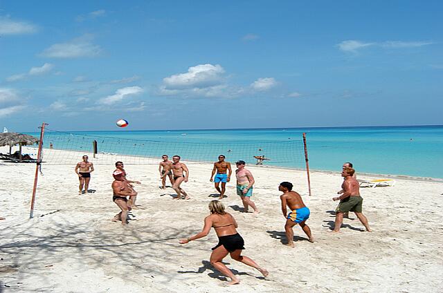 Cuba Varadero Bellevue Palma Real Des activités sont organisées sur la plage.