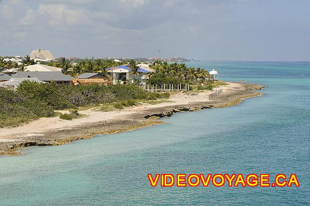 Cuba Varadero Paradisus Varadero El otro extremo de la playa de la sección Real que la construcción no ha comenzado todavía.