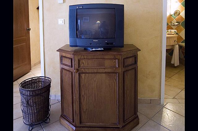 Cuba Varadero Playa Alameda A small cabinet for the TV which included the refrigerator.