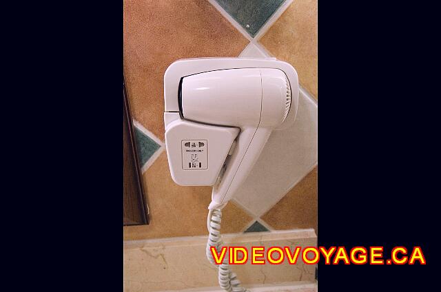 Cuba Varadero Playa Alameda The hair dryer that includes a low-power current converter to 110volts.