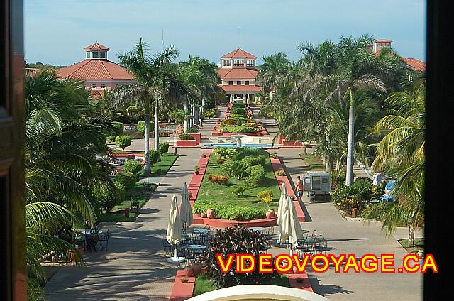 Cuba Varadero Playa Alameda The complex aisle. At the end of the lobby of the building.