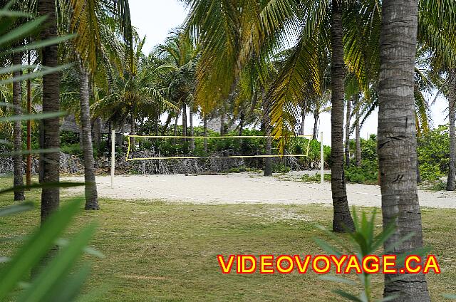 Cuba Varadero Bellevue Puntarena Playa Caleta Resort Another volleyball net, as the beach was not deep enough forward to have a play area for volleyball