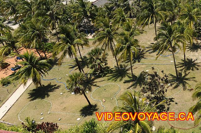 Cuba Varadero Bellevue Puntarena Playa Caleta Resort Un mini-golf entre l'hôtel et la plage.