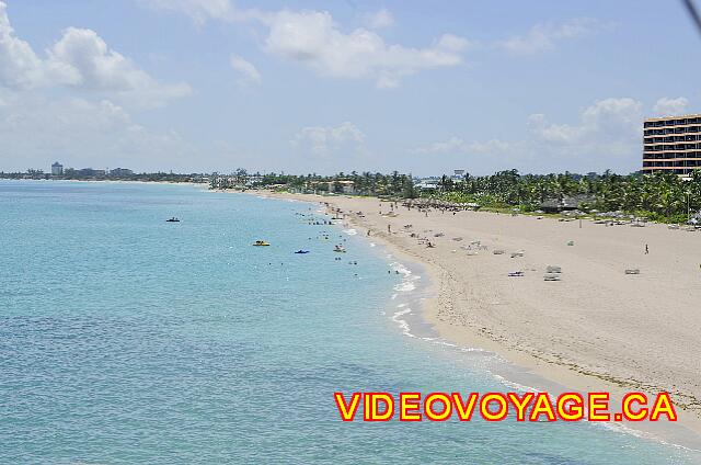 Cuba Varadero Bellevue Puntarena Playa Caleta Resort A long beach with very little seaweed and no reef.