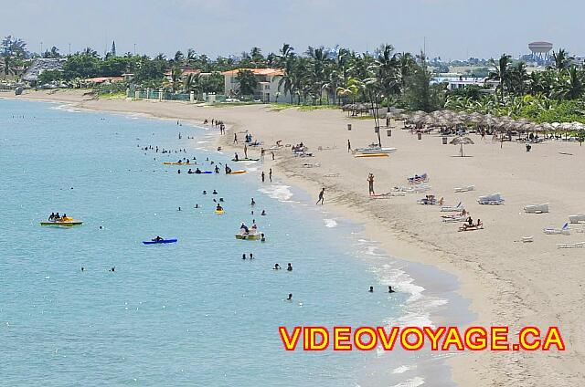 Cuba Varadero Bellevue Puntarena Playa Caleta Resort The beach has always had a tendency to have a steep slope here.