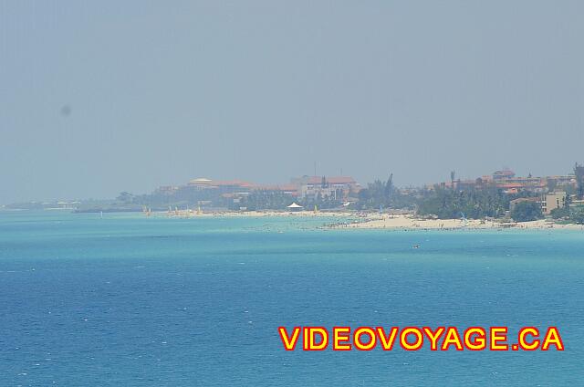 Cuba Varadero Bellevue Puntarena Playa Caleta Resort The beach continues too loins to see the end.