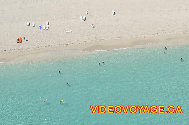 Cuba Varadero Bellevue Puntarena Playa Caleta Resort Bathers are now away at more than 20 meters out.